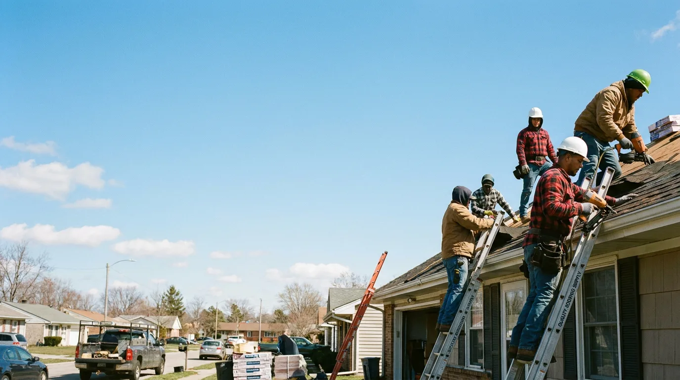 Roofing in Midlothian, IL near me